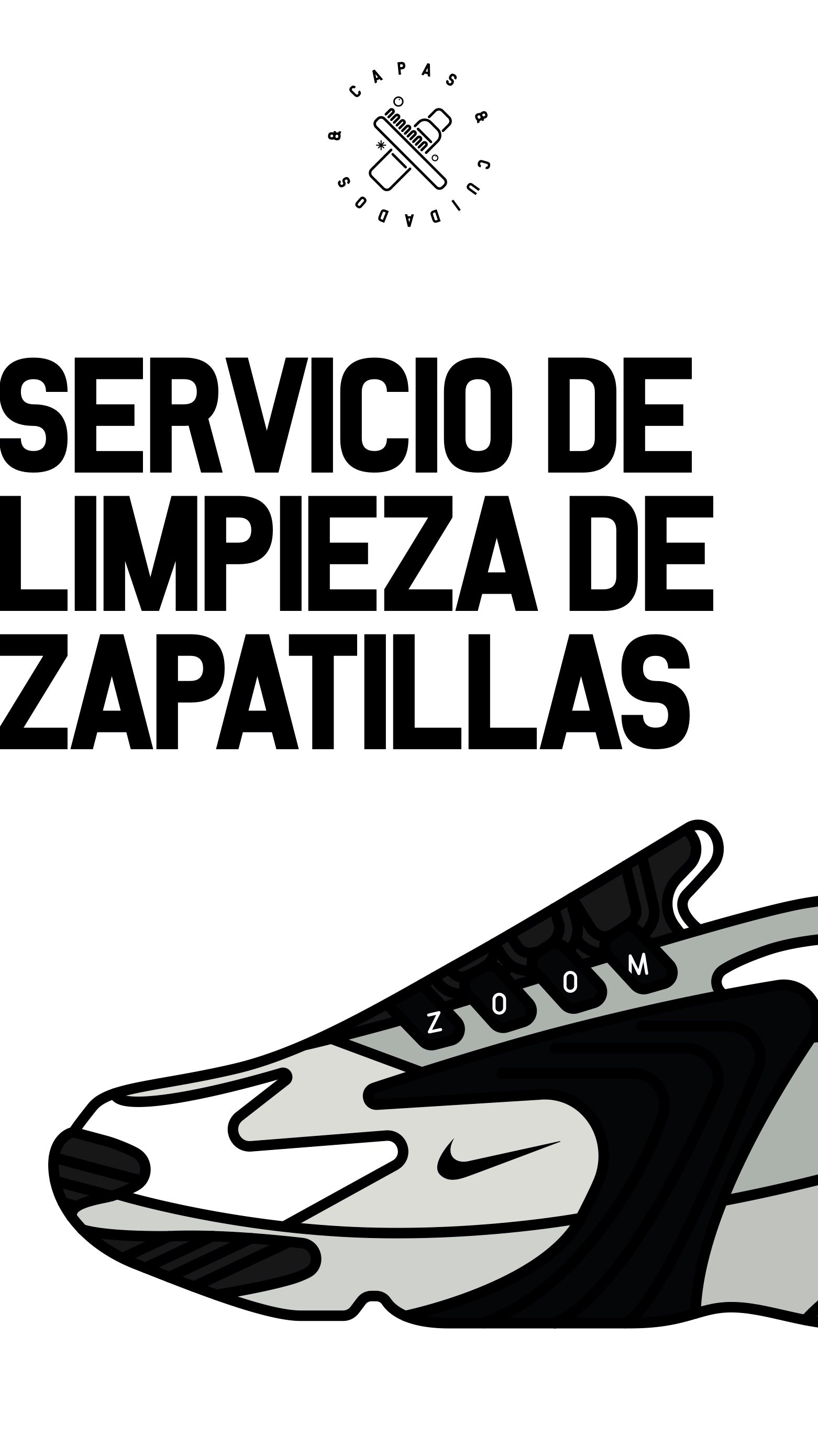 Limpieza de zapatillas y accesorios