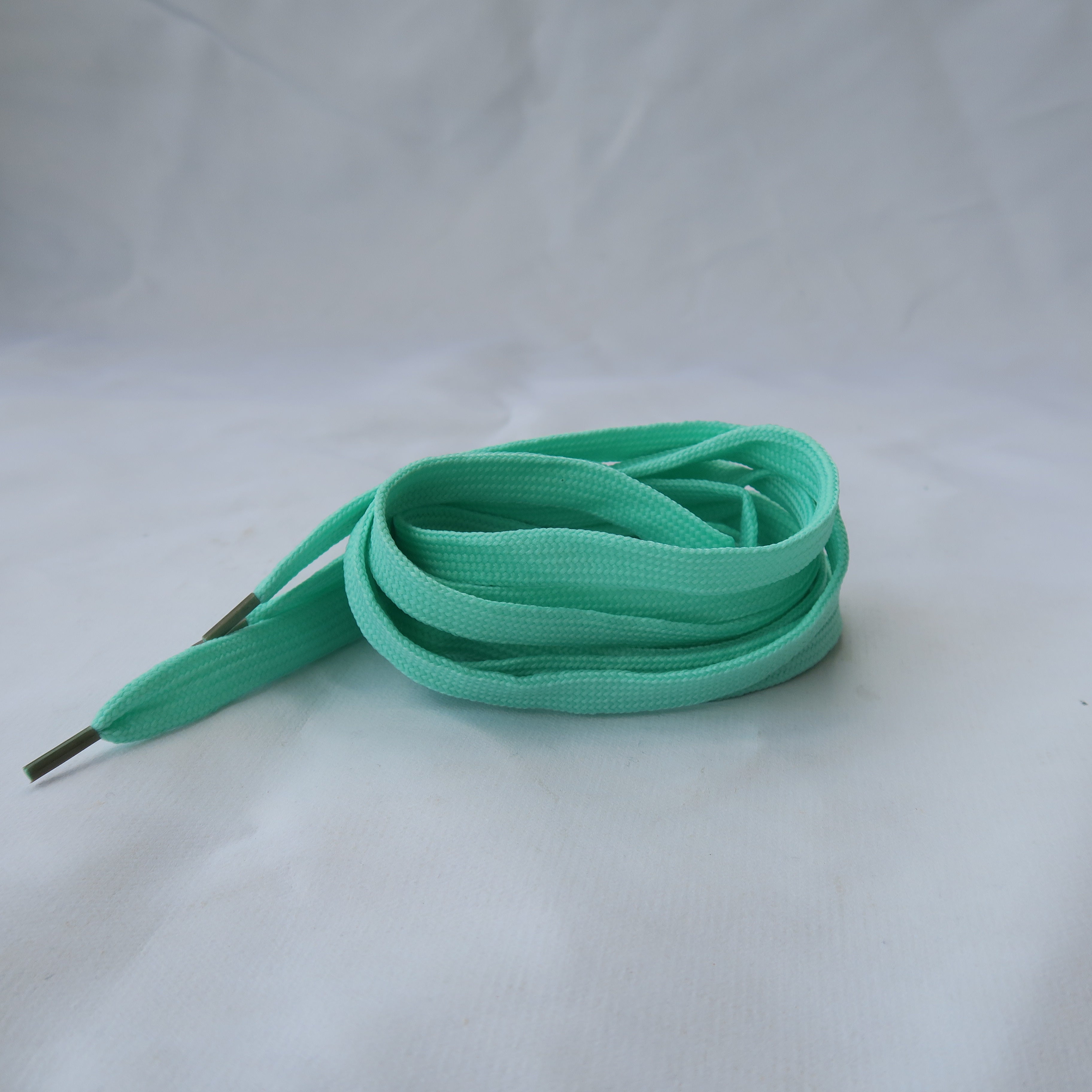 Cordones para zapatillas tabulados verdes