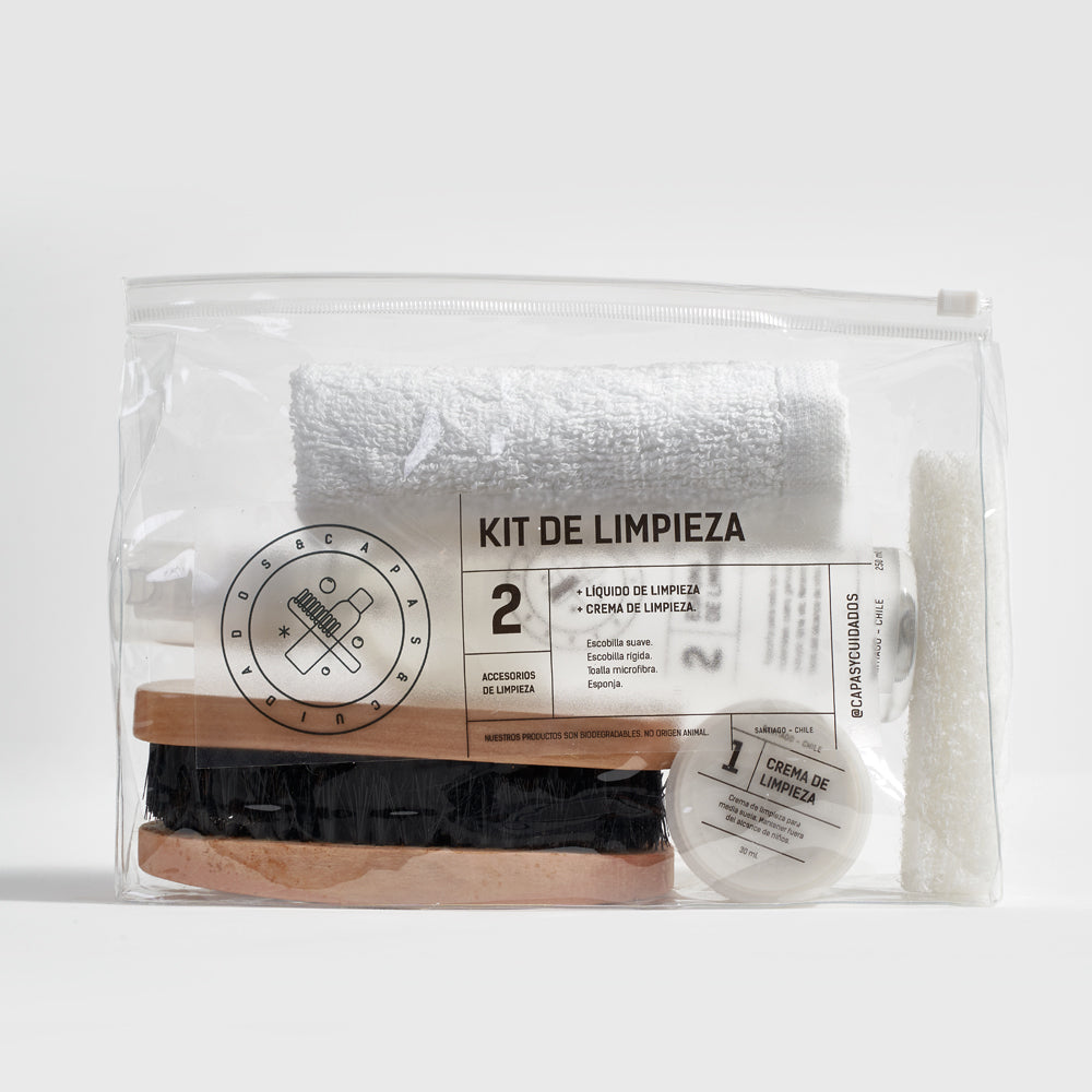 Kit Espuma para limpieza de zapatillas
